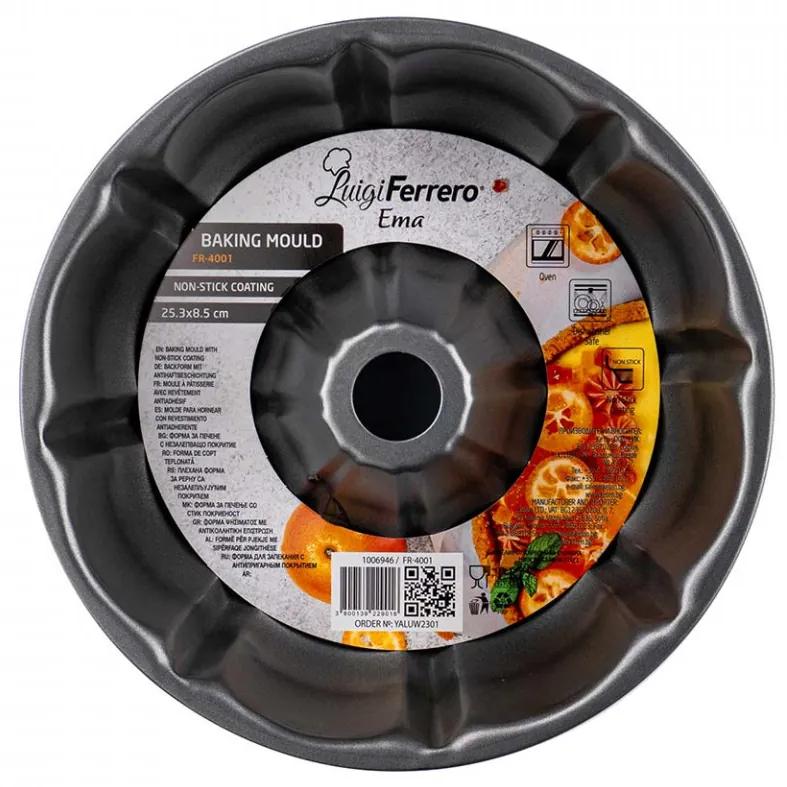 Formă bundt pentru tort Luigi Ferrero Ema FR-4001 25,3x8,5cm 1006946