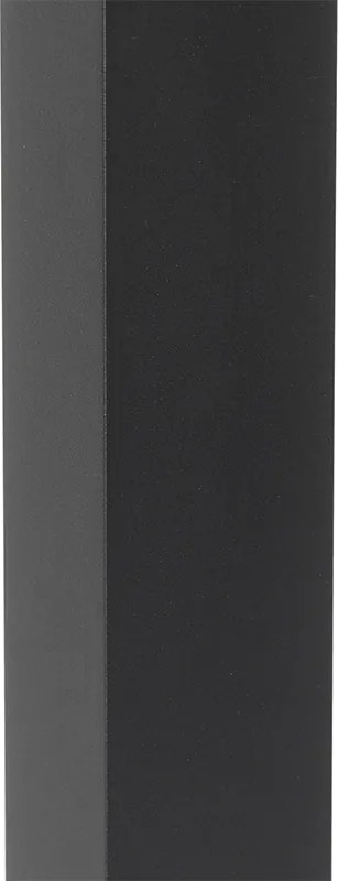 Set de 3 lămpi inteligente de exterior negre 65cm IP44 Incl. Zigbee GU10 - Baleno