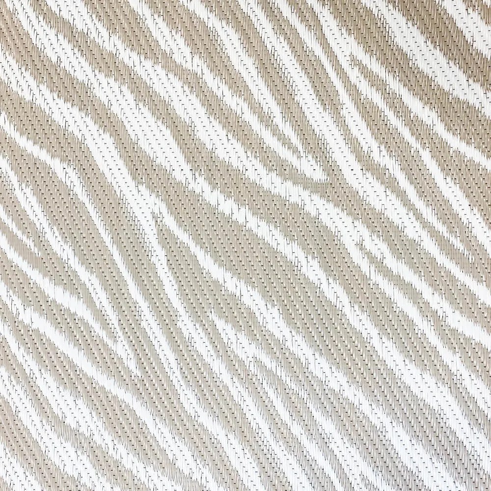 Covor de exterior, cu doua fete, 180x120 cm, bej