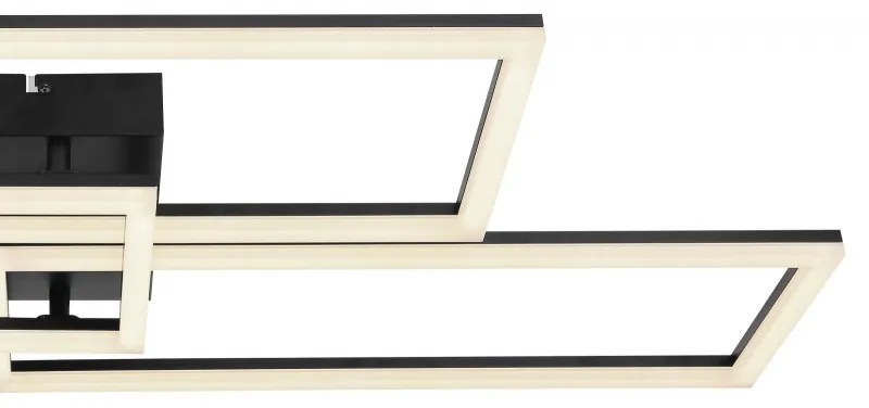 Lustra LED aplicata cu telecomanda design modern geometric TINY 58W