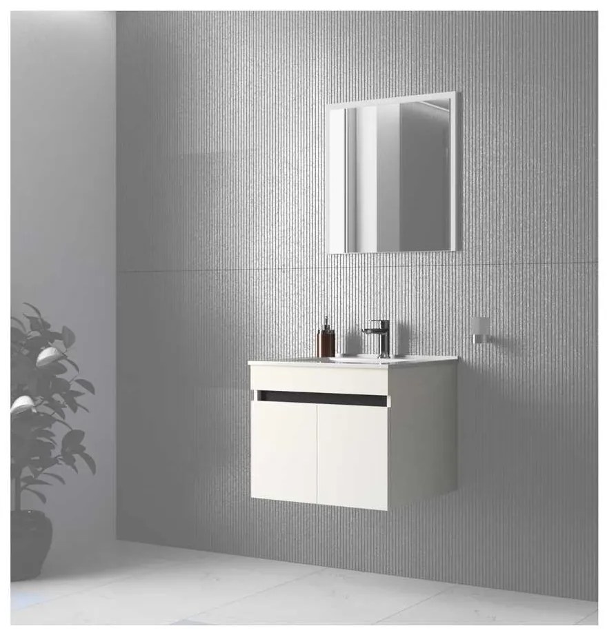 Dulap sub lavoar Puresa 60 cm, alb