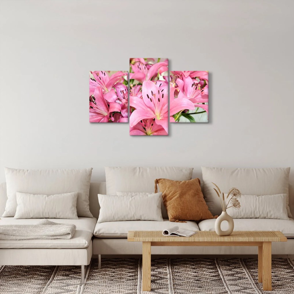 Tablou - Liliac roz (90x60 cm)