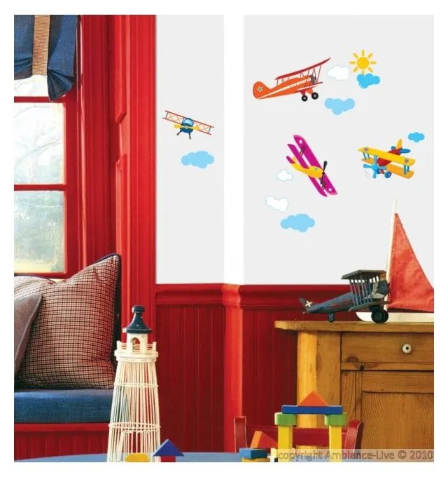 Set autocolante Ambiance Planes