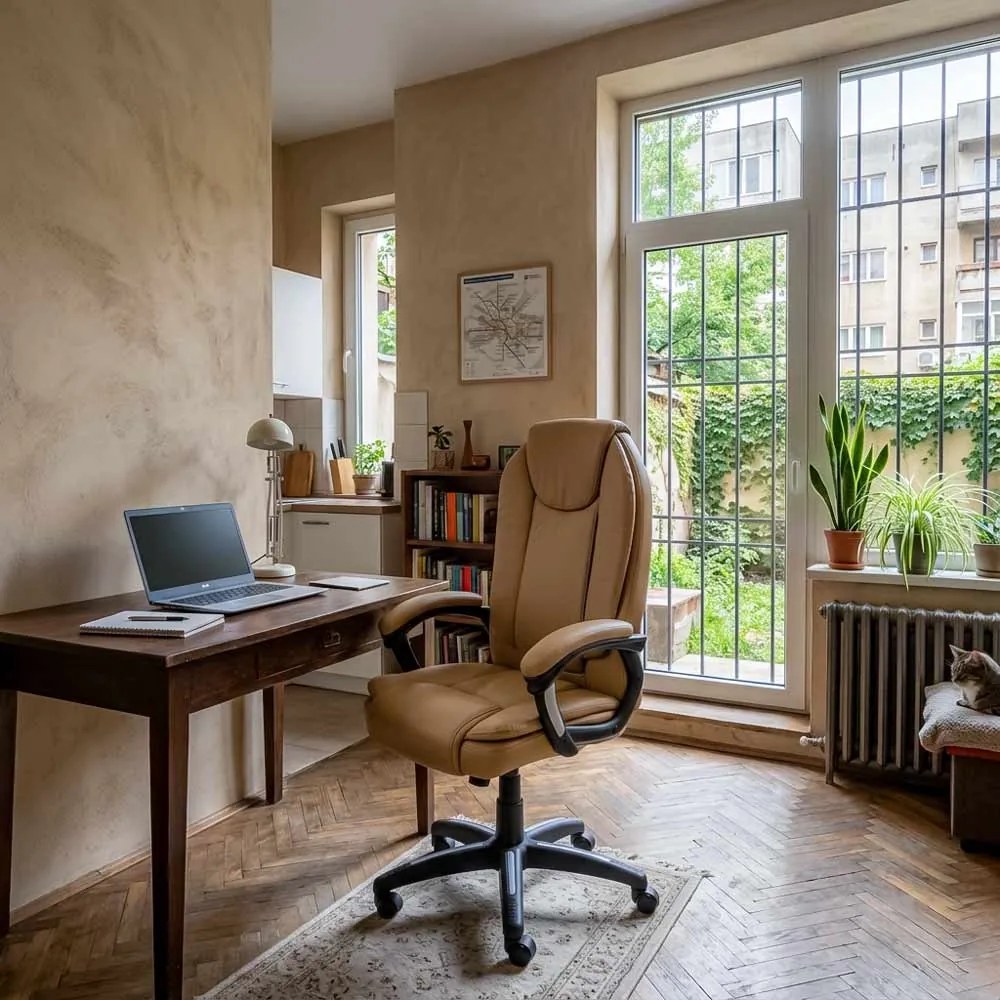 Scaun de birou OFF 356 bej