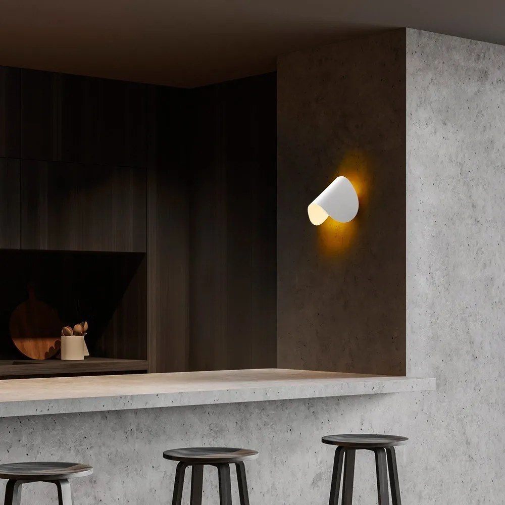 Aplică de perete albă LED Heybe – Opviq lights