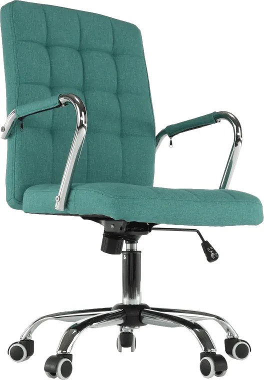 Scaun de birou, verde azur, MORGEN