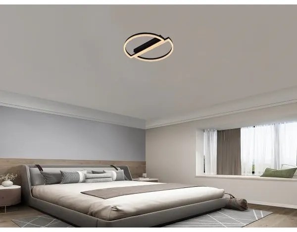 Plafonieră LED dimabilă 55W/230V 3000-6500K + telecomandă