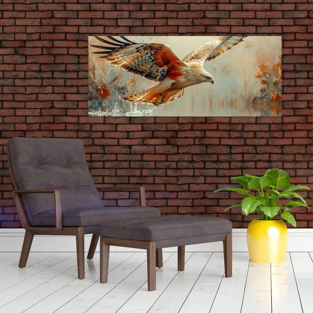 Tablou - Pasăre de pradă (120x50 cm)