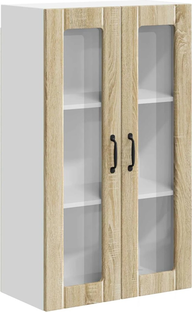 vidaXL Dulap suspendat de bucătărie Stejar Sonoma 60 x 31 x 100 cm