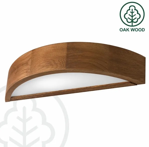 Aplică Brilagi CARVALHO 1xE27/60W/230V stejar