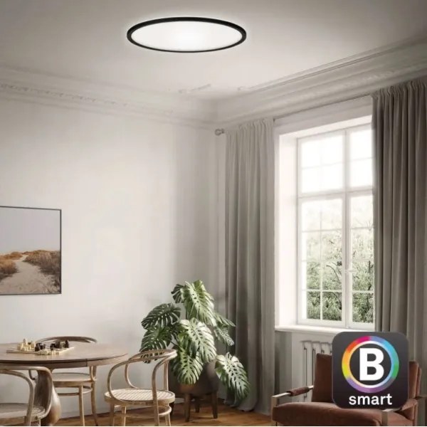 Plafonieră LED dimabilă SLIM LED/22W/230V Wi-Fi Tuya Briloner 7059-015 + telecomandă