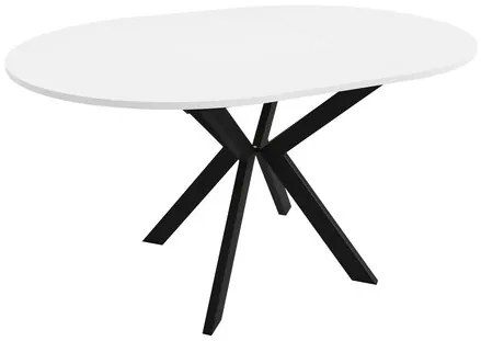 Masă sufragerie extensibilă Ulnasia 100 (Negru + Negru molet) (pentru 2-4 persoane). 1105410