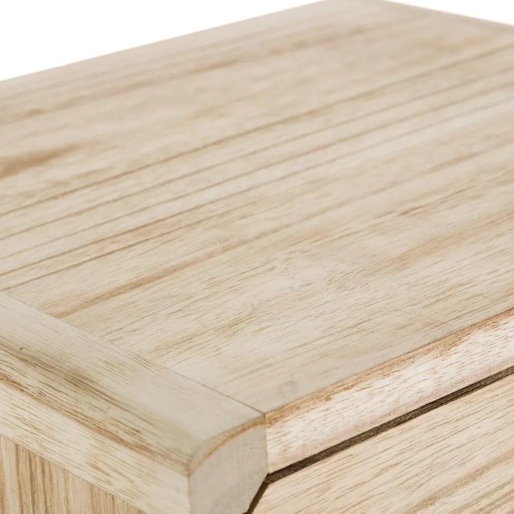 Noptieră din lemn exotic Natural Way – Casa Selección