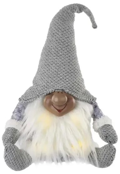 Decorațiune LED de Crăciun 4xLED/3xAA spiriduș