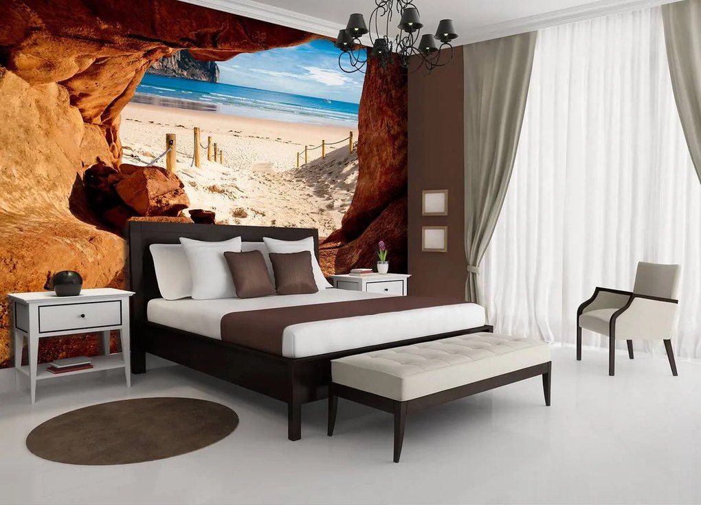 Fototapet - Canion - plaja (152,5x104 cm)