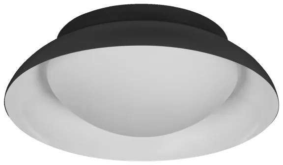 Osram - Plafonieră ORBIS MILAN, 2xE27/10W/230V, Ø 30,5 cm, negru