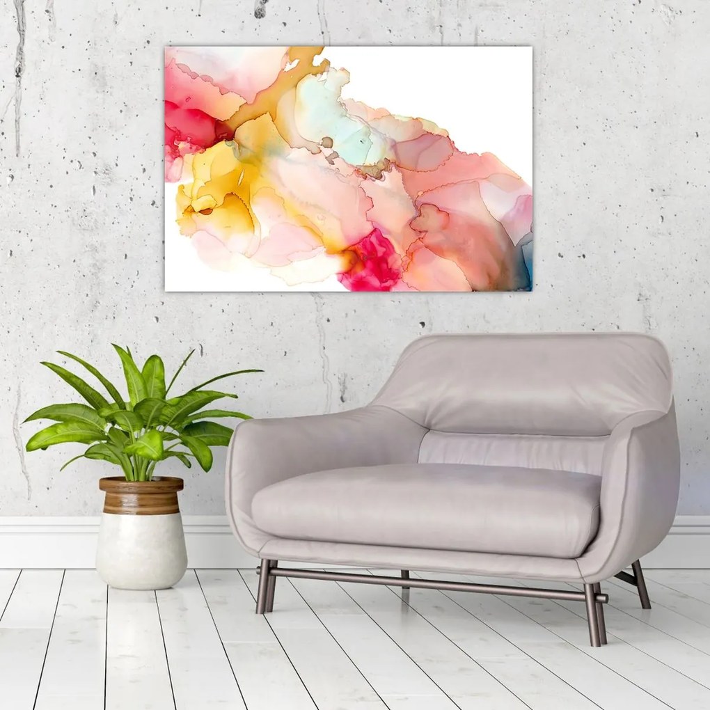 Tablou - Abstract din cerneală (90x60 cm)