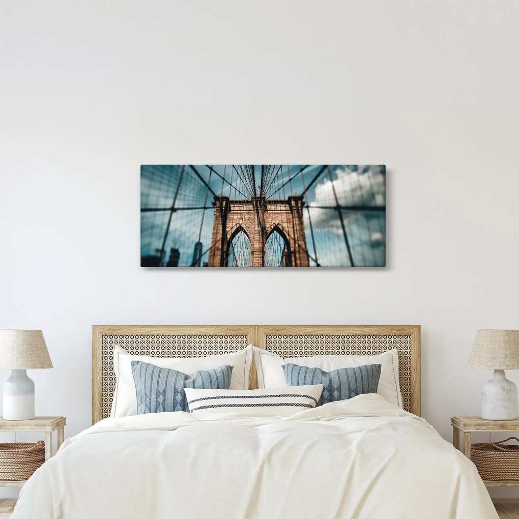 Tablou - Podul din Brooklin (120x50 cm)