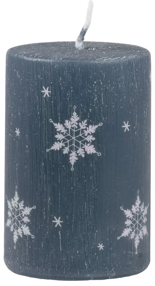 Lumânare Unipar Ice Natur, timp de ardere 18 h, albastru-închis