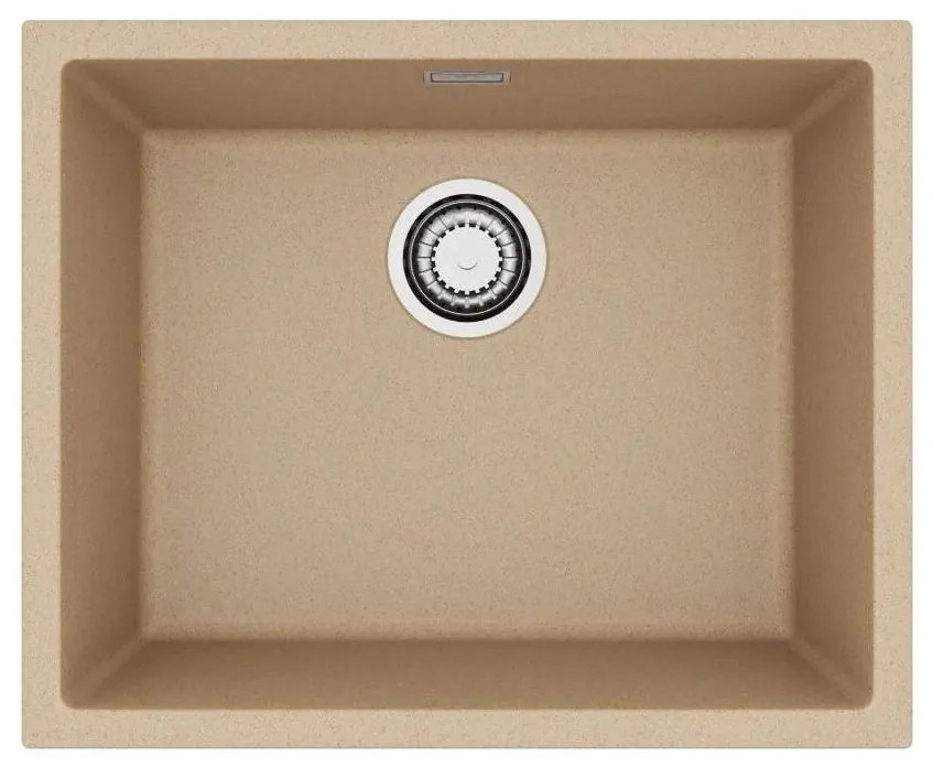 Chiuvetă de bucătărie ALVEUS 1150054 OMNI 55x45 cm bej