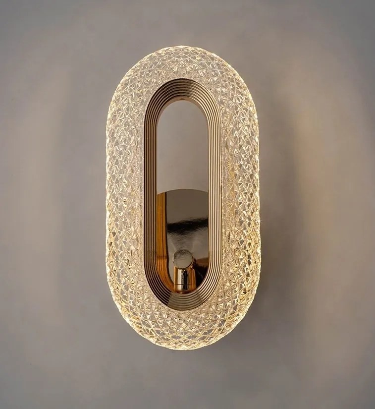 Aplica de perete design modern JEWEL auriu
