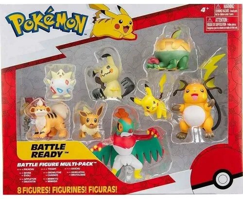 Set de figurine Pokémon, 8 buc