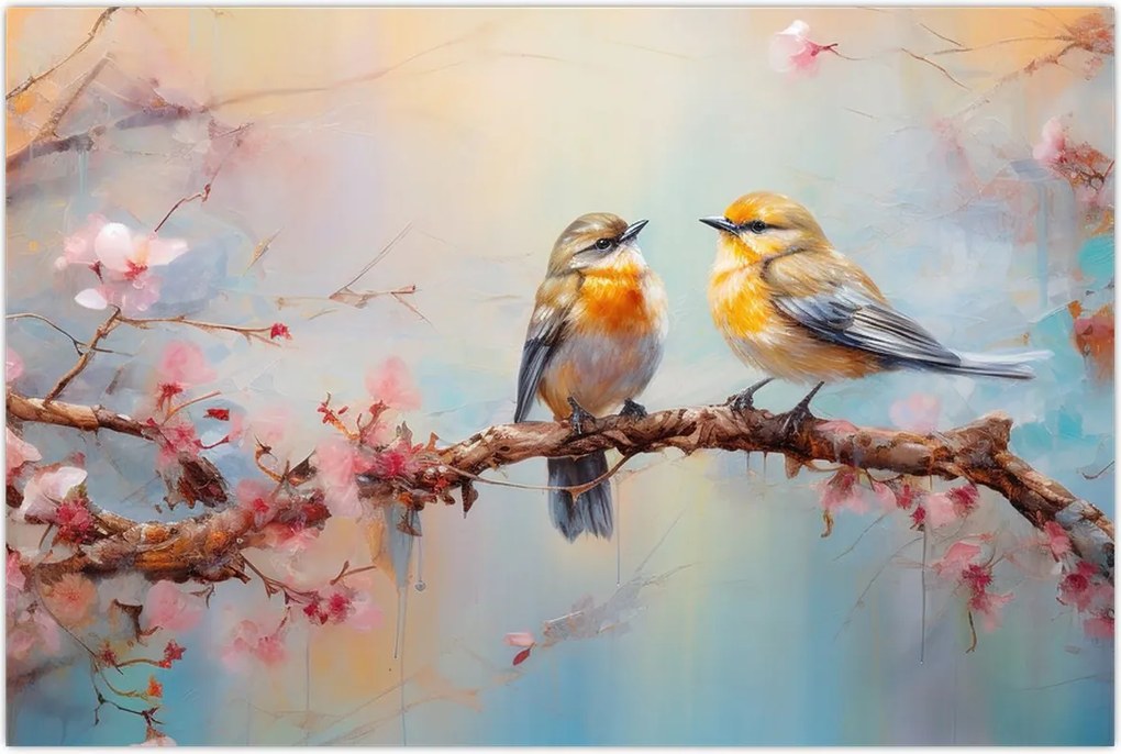 Tablou - Porumbeii (90x60 cm)