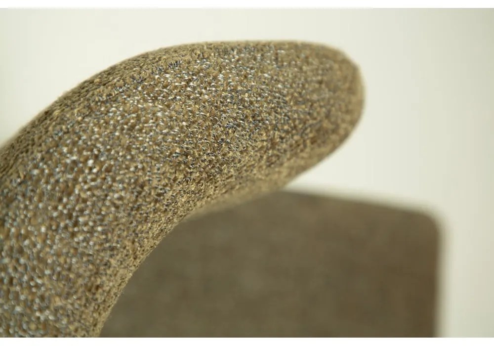 Scaun de dining kaki tapițat Glam – DAN-FORM Denmark