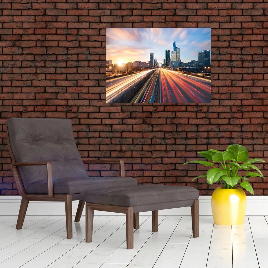 Tablou - Calea marelui oraș (70x50 cm)