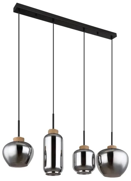 Lustră pe cablu Globo 15549-4H MATT 4xE27/40W/230V