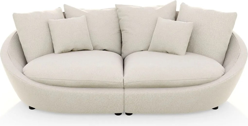 Canapea lemn masiv Maui, 237 × 87 × 131 cm