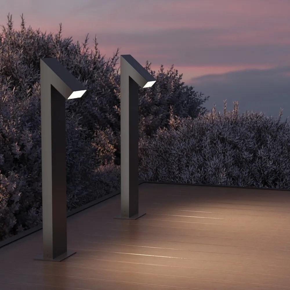 Stalp LED iluminat exterior IP65 Guss H-90cm