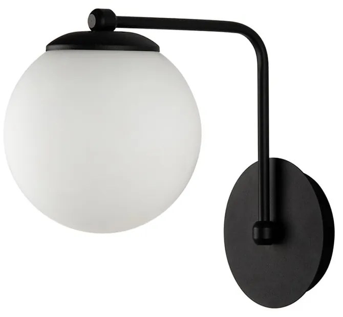 Aplică de perete Squid Lighting Star, înălțime 22 cm, negru