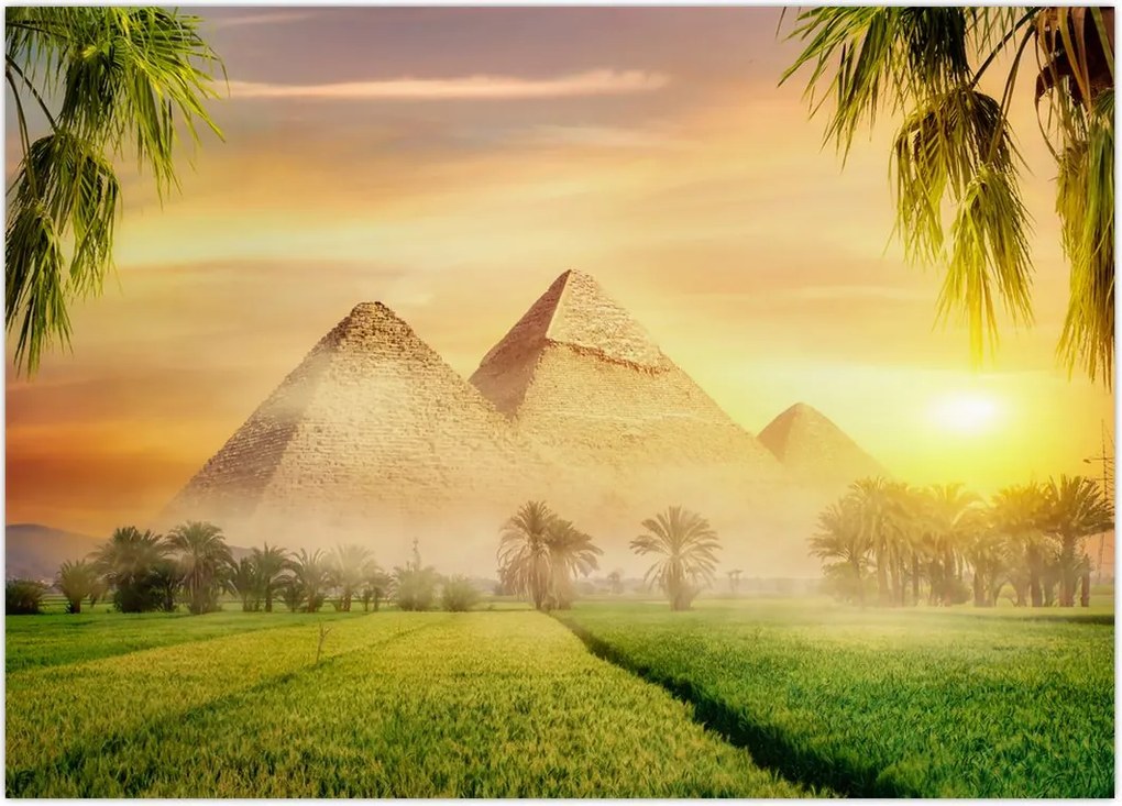 Tablou - Piramide (70x50 cm)