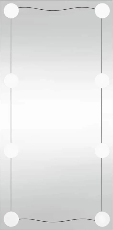vidaXL Oglindă de perete cu lumini LED 30x60 cm sticlă dreptunghiular