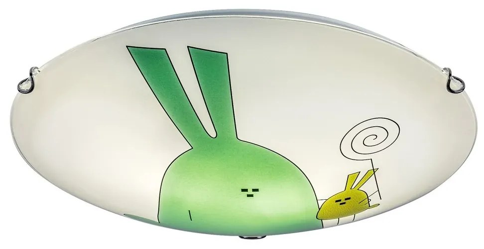 Aplica camera copii motiv iepurasi colorati Flappy