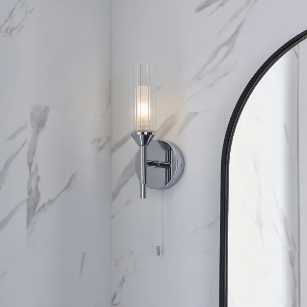 Aplică pentru baie Endon 97171 NATORI 1xG9/3W/230V IP44 crom lucios