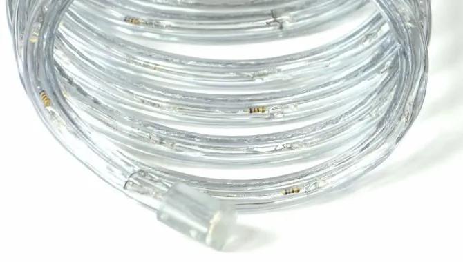 Cablu luminos - 240 beculețe, 10 m, galben