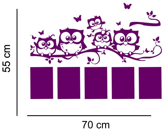 Sticker perete Memories Owl