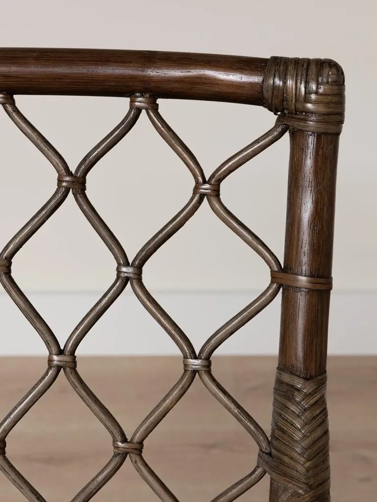 Scaun din rattan cu brațe, "Riva"