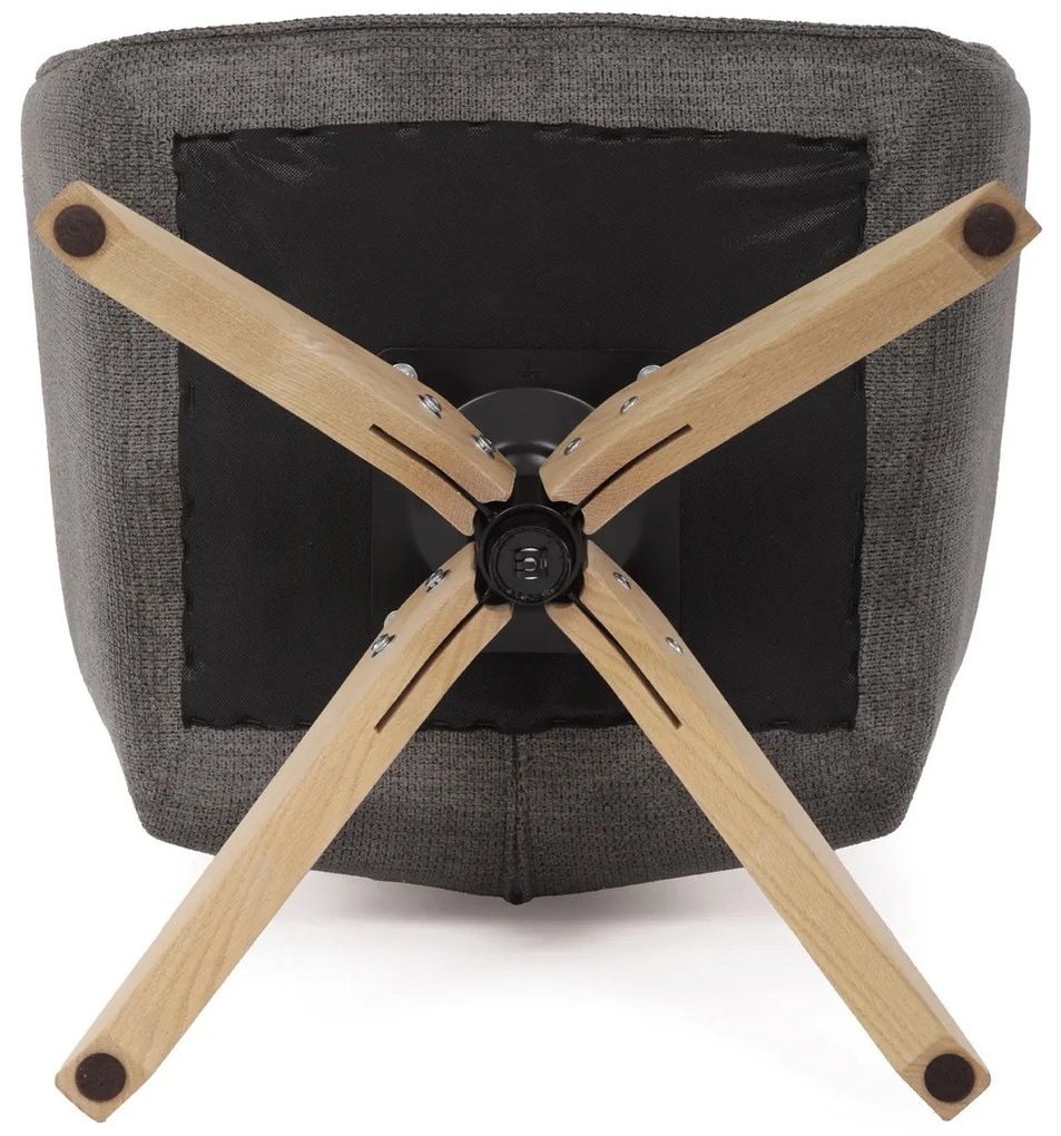 Scaun de sufragerie DCH-C2148 GREY2 cu materialimpermeabil