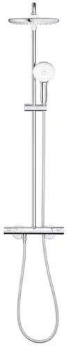 Coloana de dus cu termostat Grohe Tempesta 250 finisaj crom lucios