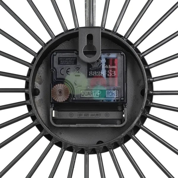 Ceas de perete Eglo 425516 MATSUMOTO 1xAA 60x60 cm negru