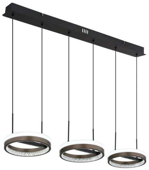 Globo 67179H2 - Lustră LED suspendată pe cablu DELLA, 40W, 230V, 3000/4000/6000K