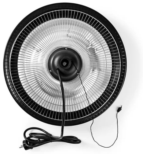 Nedis HTPA15EBK Încălzitor electric exterior 200 cm 1500W/230V IP34