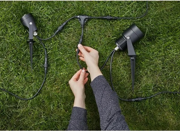 Markslöjd 106940 - Senzor de mișcare și de amurg pentru exterior PIR GARDEN24 IP44 negru