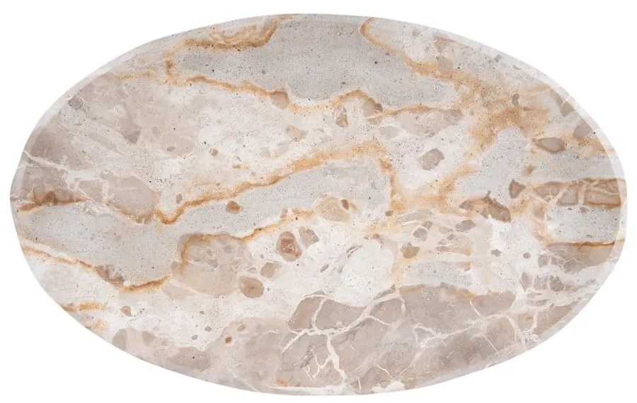Tavă decorativă din marmură 25x40 cm Waved – PT LIVING