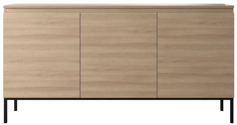 Dulap Bennasi B3 (stejar linberg + negru). 1099041