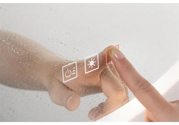 Paulmann 78952- Oglindă baie LED 21W IP44 MIRA cu iluminare și reglare 230V