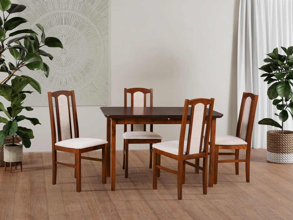 Set masă scaune pentru sufragerie Sulvan (pentru 4 până la 6 persoane). 608093